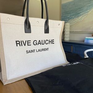 Authentic YSL rive gauche tote